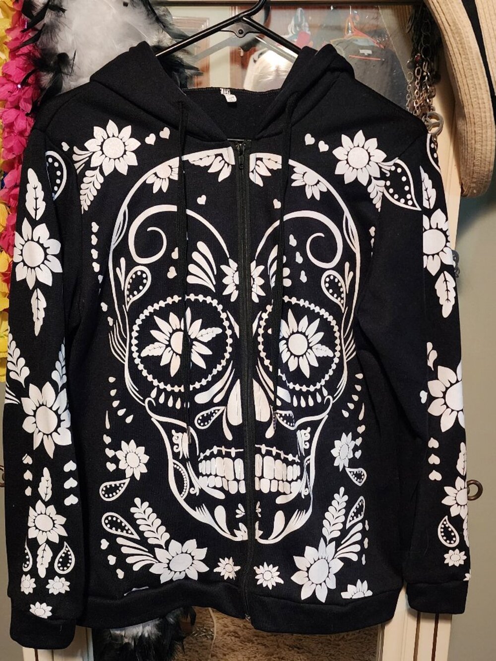 Sugar skull hoodie